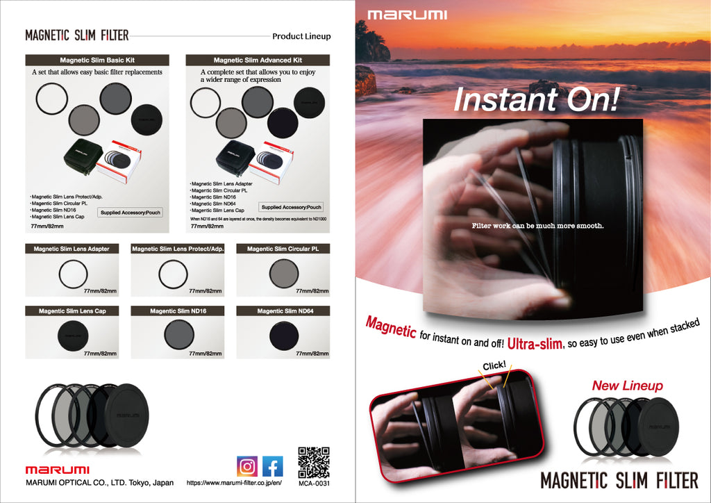 Marumi Magnetic Slim Series Brochure
