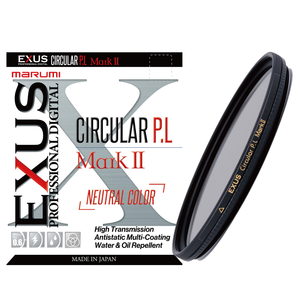 【新品・未開封】 EXUS CIRCULAR P.L 77mm MARUMI ★送料無料★ 円偏光フィルター Marumi Exus Marumi Polarizing Filter Cpl Filter 77mm Marumi EXUS