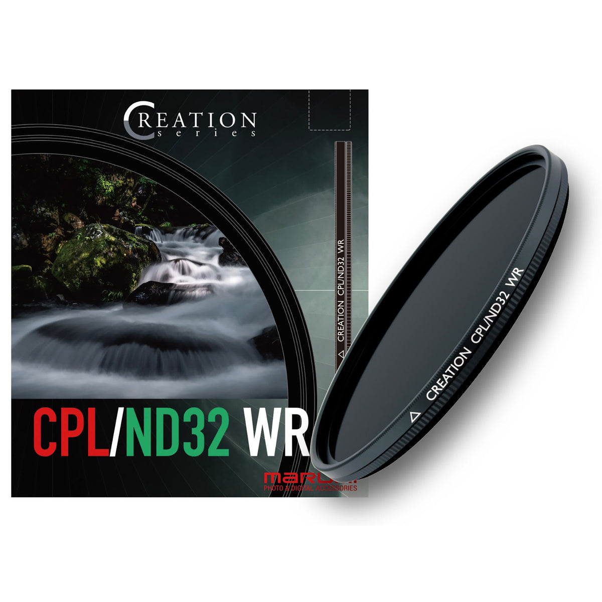 CREATION CPL/ND32 WR - 2 in 1 Function 5-Stops ND | Marumi