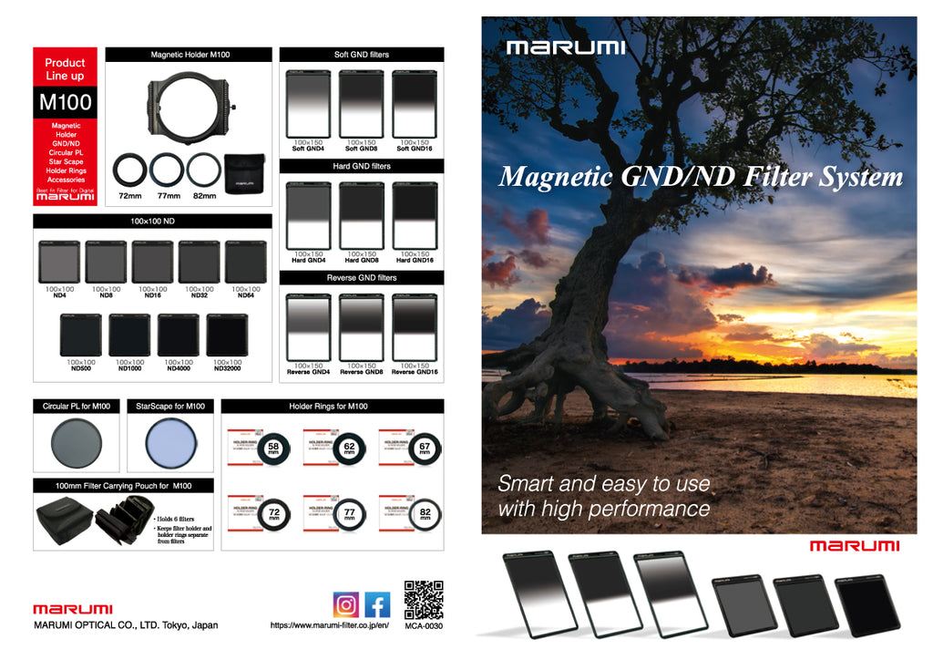 Marumi Square Magnetic GND/ND Filter System Brochure