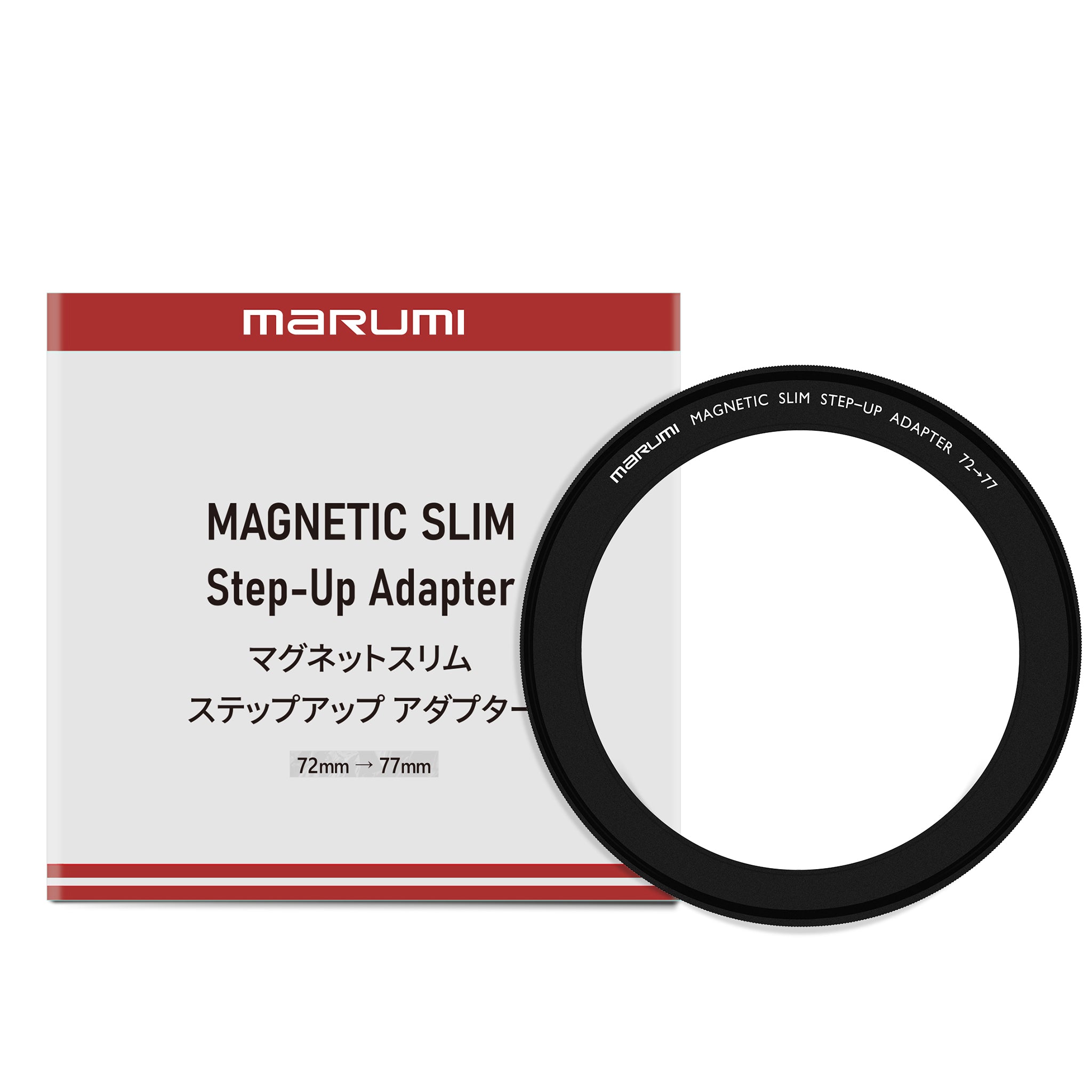 Magnetic Slim Step-Up Adapter - 6SKUs from 62 to 82mm |Marumi – marumi