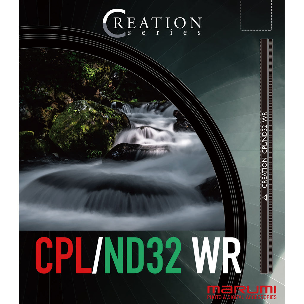 CREATION CPL/ND32 WR - 2 in 1 Function 5-Stops ND | Marumi – marumi
